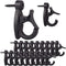 Outdoor String Lights Hooks, 20 Pack Screw Hooks for Hanging Christmas Lights and Patio Decorations