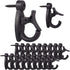 Outdoor String Lights Hooks, 20 Pack Screw Hooks for Hanging Christmas Lights and Patio Decorations