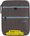 Five Star Zipper Binder, 1 Inch 3-Ring Binder with Pockets and 4-Tab Dividers, 375 Sheet Capacity, Gray/Mint