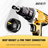 BOEN 3 Piece 1/4 inch Magnetic Nut Driver Set, Quick-Change Hex Shank SAE Nut Driver, Cr-V Steel