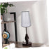 jojofuny Replacement Drum Lamp Shade Base for Table and Floor Lamps Sturdy and Cloth Design Elegant Household Lighting