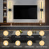 3000K-6000K Dimmable 350Rotate Wall Sconces Battery Operated, Wall Sconces Rechargeable Wall Sconce with Remote