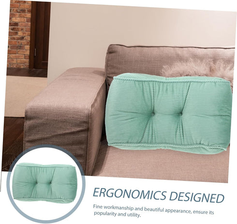 Pregnancy Waist Pillow Corduroy Maternity Back Support Cushion for Car Office Chair Comfortable Lumbar Support