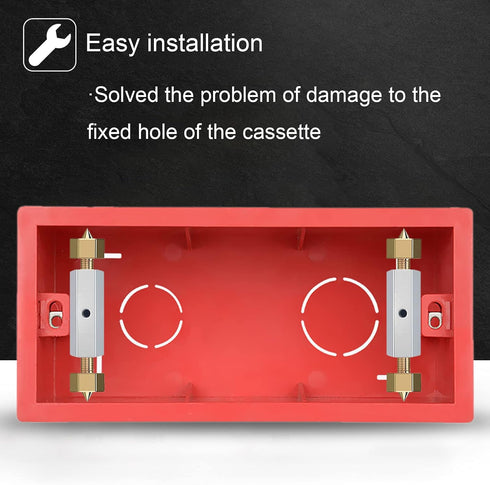 Eagles Cassette Repair Device, 118 Type Socket Repairer for Switch Box Electrical Accessories (10 Tools + 10 Screws)