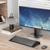 Beego Ergonomic Computer Keyboard Stand - Black Acrylic Keyboard Riser Tilted Keyboard Holder Keyboard Tray with Black