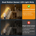 Lights,16.4Ft Bedside,12V Closet HOUHUI Dual Motion Sensor Light Indoor Under Bed Motion Activated LED Strip Lights