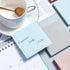 M&G 4 Pack 400 Sheet Sticky Notes, 3x3 inch Post its Neutral Colors Self-Stick Note Pads for Home School Offices.