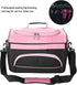 PABVZS Hairdressing Tool Carrying Bag Travel Storage Case Bag with Shoulder Strap Portable Barber Toolkit Storage Bag