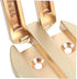 Uonlytech Cabinet Knobs Concealed Drawer Pulls for Furniture Hardware Elegant Golden Finish for Cabinets Dressers