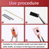 YIMAGUJRX RUNJRX Keyboard Stabilizers Steel Wire Corrector Leveling Adjuster for Gaming Keyboard Calibration