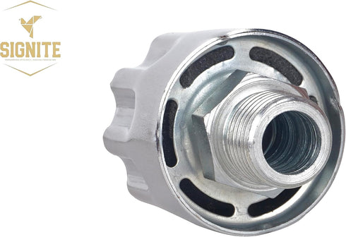 Breather Tank Oil Cap, 3/4" Hydraulics Breathers Cap, Metal Vent Breather Cap with 40 Micron Filtration