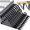 xlehoely xlehoel 10 Pack Decorative Shelf Brackets,7.4 Inch Wall Mounted L Shape Floating