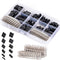 CHENBO 620pcs 2.54mm/0.1" Wire Jumper Cable Pin Header Connector Housing Assortment Kit with Male Female Crimp Pins.