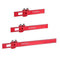 DRAXZOR 3PCS Woodworking Ruler Set, Precision Pocket Ruler with Adjustable Slide Stop, Aluminum