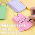 Koogel 250PCS Index Cards with Ring, Colored Study Cards with Waterproof Covers for Learning and Recipes