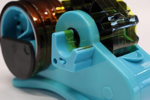 Blue Heat Tape Dispenser for Sublimation, Multiple Roll Cut for Heat Transfer Tape, Semi-Automatic