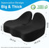 Tailbone, Cushzone Seat Cushion, Memory Foam Office Chair Cushions, Ergonomic Curved Design for Sciatica, Coccyx, Seat