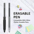 Vanstek 12 Black Erasable Gel Pen Refills, Compatible with FriXion & Friction Erasable Pens, Fine Point 0.7 mm