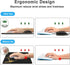 Keyboard Wrist Rest Memory Foam Ergonomic Mouse Pad with Non-Slip Rubber Base Coaster for Home, Office Easy Typing -