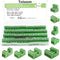 Tnisesm 21Pcs Screw Terminal Block Connector Kit, 5.08mm Pitch Pluggable (2Pin 3Pin 4Pin 5Pin) 300V 15A for 28-12AWG