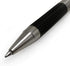 Zebra G-301 Retractable Rollerball Pen - Stainless Steel Barrel - 0.7mm Black Ink - Pack of 6