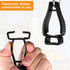 20 PCS Black Glove Clips for Work - Safety Holder Clips for Construction Guard Labor