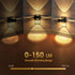 180 0-150LM Dimmable, 2 Pack Briignite Night Light Projector, LED Night Lights Plug into Wall, Rotating Night Light