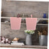 5pcs Alipis Rolling Cart Organizers Pink Hanging Cup Holder for Wall Sturdy Storage Box Holder Rolling Cart Accessories