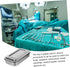 8 Inch Stainless Steel Medical Instrument Tray with Lid - Ideal for Home and Salon Use