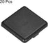 uxcell Black Standard Plastic Square Aluminum Extrusion End Cap 40x40mm, 20pcs