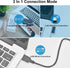 Bluetooth QR Barcode Scanner, PDF417 Rechargeable Wireless Code Scanner, Connects to Smart Phone, Tablet, PC