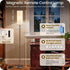 Dimmable 64.4 Bulb 3000K-6500K, VW06LD05W1 Floor Lamps for Living Room with Remote and Foot Switch, Modern Standing
