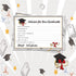 Graduation Wish Cards - 50PCs High School or College Graduation Advice Cards for 2025 Celebration Party Supplies