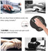 LACOMA Ergonomic Mouse Pad Wrist Support - Cute Wrist Rest Pad with Non-Slip PU Base for Home Office Working, Quotes