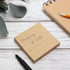 Juvale 6-Pack Kraft Paper Sticky Notes 3x3 inch, Brown Self-Adhesive Memo Notepad Set, Self-Stick Note Pads for Office Work, Home, School, Teachers, 100 Sheets Per Pad by Juvale