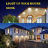 Tashace 10W 12-24V IP65 6500K Lot,1 Pack Floodlight DC Wall Lamp LED Security Flood Light Waterproof Super Bright Cool