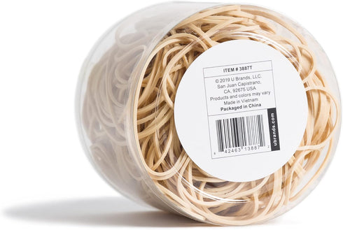 U Brands Rubber Band Tub, Office Organization Supplies, 600 Count by U Brands
