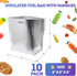 8 8 8 Inches. 10 Pack Frozen APQ Insulated Foil Bag with Handles, x x Thermal Bags for Food. Metallized Foil Insulated