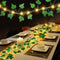 Generic 6.56FT Battery Powered(Pre-Installed) Leaf String Lights with Auto Timer, Fake Vines with