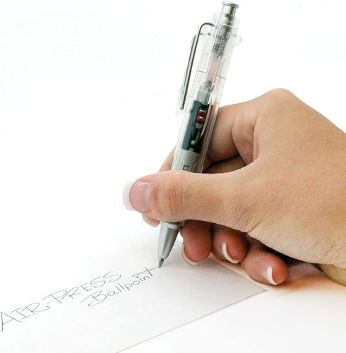 Tombow 56069 AirPress Ballpoint Pen, Clear, 1-Pack
