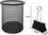 DSTELIN Extra Large Binder Clips, 2-Inch Width (75 Pack), Big Paper Clamps for Office Supplies, 0.8 Inch Capacity, Black