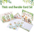 Hunanyume 50 Pack 4x6 Inch Woodland Thank You Cards with Envelopes & Stickers - Cute Forest Animals Assorted Bulk