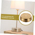 Round Table Lamp Base Iron Base for Desk Lamps Elegant Copper Finish Stable Design for Home Decor Easy Maintenance Chic
