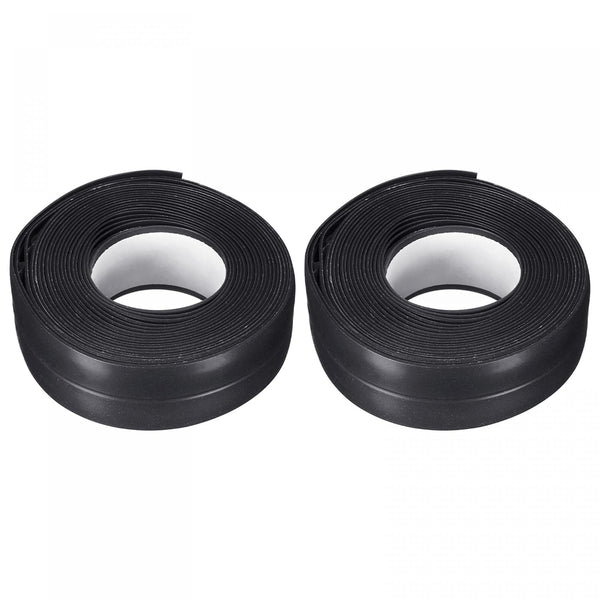 uxcell Waterproof Seal Caulk Strip Tape Self Adhesive, 0.87"W x 10.5'L PVC Sealing Tape for Kitchen Bathroom (2Pcs)