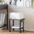 TUTOTAK 2 PS01BY001 Tier Printer Stand, Rolling Printer Cart with Power Outlets and USB Ports, Mobile Printer Table