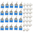 20PCS Mini Single Toggle Switch MTS-102 SPDT AC 125V 6A / 250V 3A ON-ON 3 Pins for Electronic Products