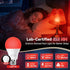 625nm Bulb 100% Bulb A19 9W 60W Bulb 2PK Neporal Red Light for Sleep, Blue Light Blocking for Melatonin Promote, LED