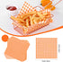 SUCCEFORT 100 7x7 Inch, Pieces Wax Paper Sheets Food Basket Liners Deli Wax Paper Sheets for Wrapping Bread Sandwiches