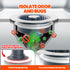 3-1/2'' Kitchen Sink Drain Strainer - Upgraded Kitchen Sink Stopper,Sink Stopper Kitchen Drain,Stainless Steel Drain