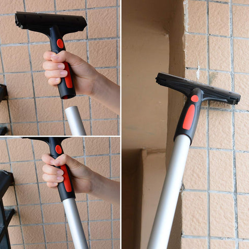 6" 10 EHDIS Razor Blade Scraper, Scraper Adhesive Remover Tool with Double-Edge Blades for Cleaning Paint, Caulk
